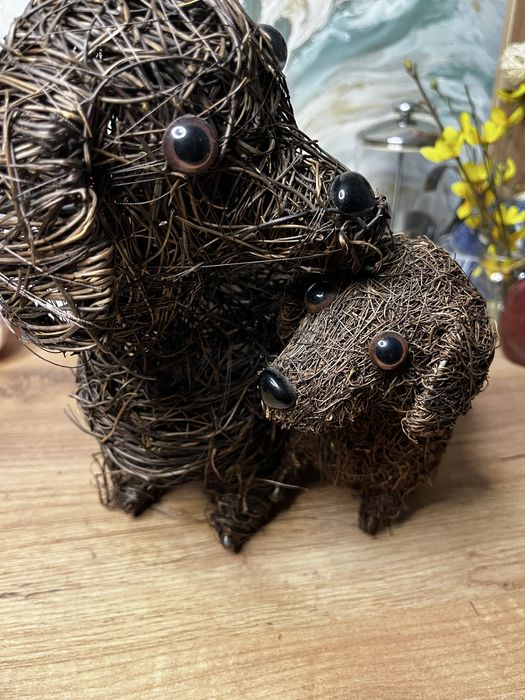 Садове плетене кашпо