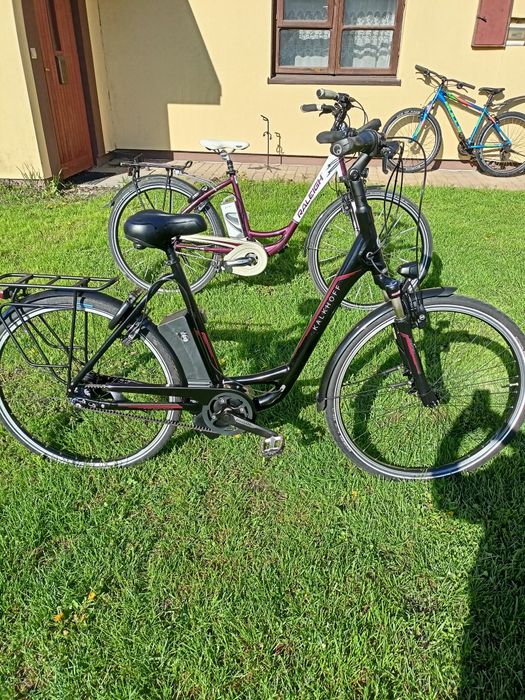 Rower elektryczny aluminiowy z Niemiec  stan bdb