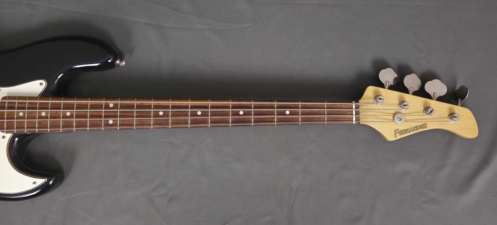 Fernandes Bass Black MIJ Gitara Basowa