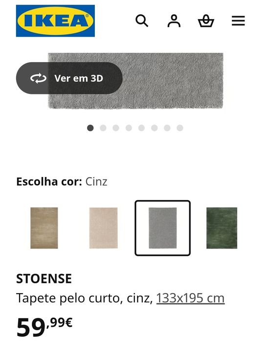 2 Tapetes IKEA Stoense