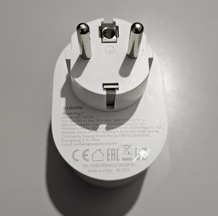 XIAOMI Smart Plug 2 WiFi Smart Socket447368197927741441