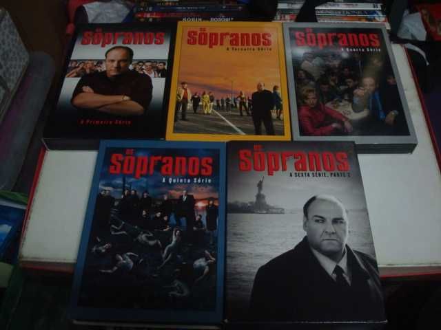 lote series algumas raras,sopranos,sem rasto etc