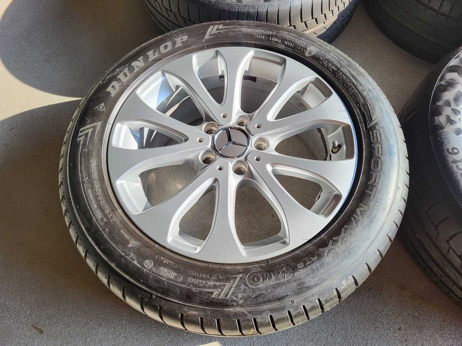 [L15] Koła letnie 17 Cali 5x112 Mercedes Conti 225/55/17 Klasa E
