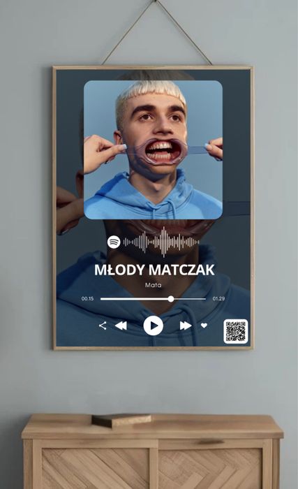 Plakat Mata „Młody Matczak”