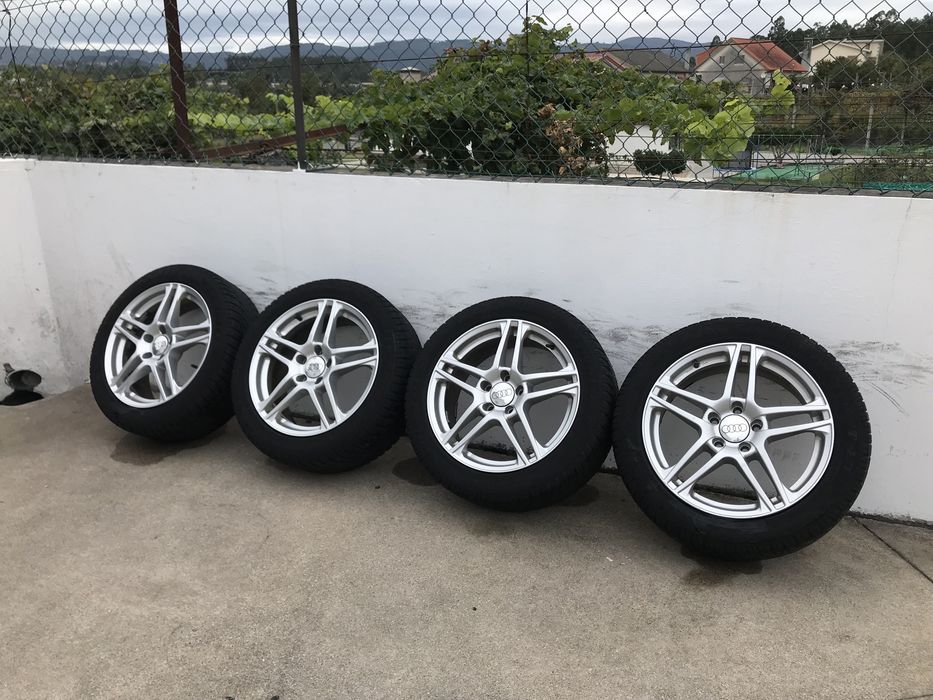 Jantes Dezent 17 5x112 originais com pneus