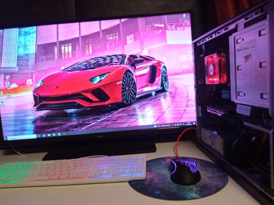 Компьтер ПК 4 ЯДЕР SSD+HDD /HD7570/ Windows 10