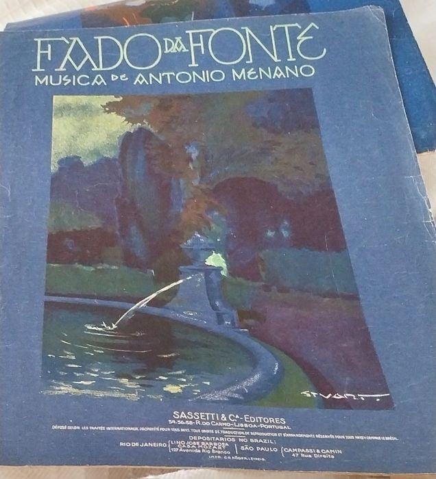 Fado da Fonte/ Fado do Sonho, António Menano, Sassetti & C.ª Editores,