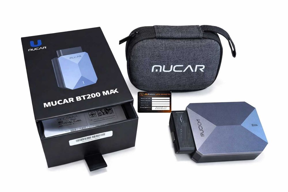 MUCAR BT200 MAX Tester diagnostyczny ASYSTEN "AI" Dożywotnia Aktualizacja