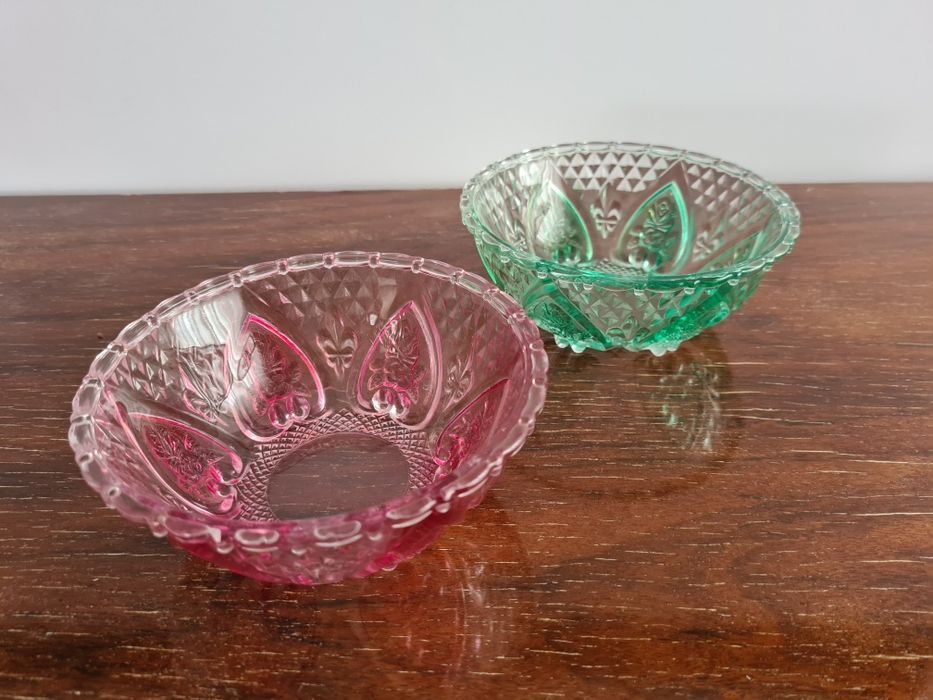 2 Taças vidro Indonésia