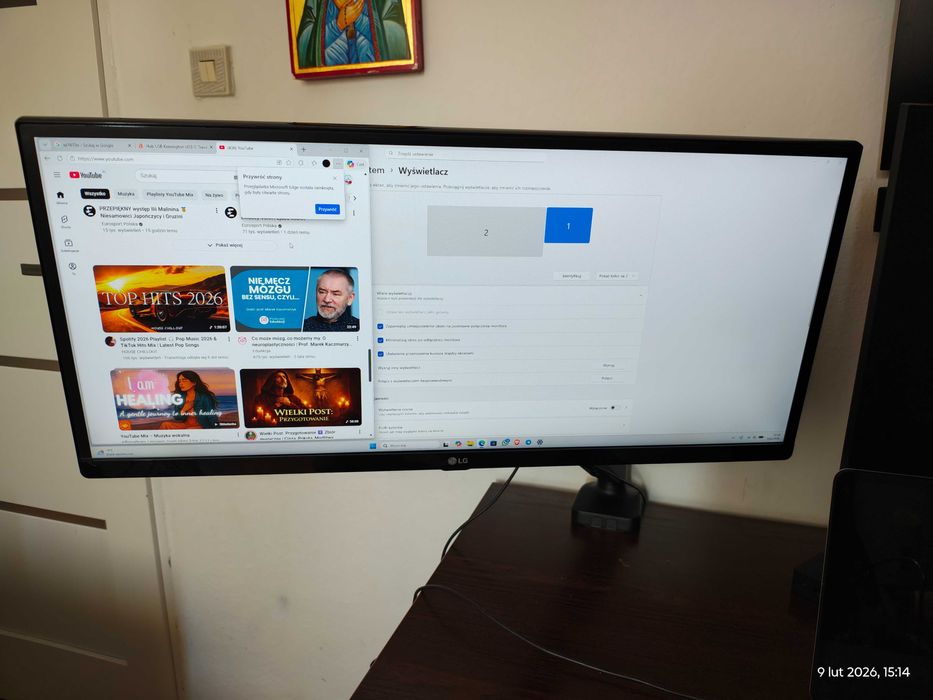 monitor gamingowy LG 29UM69G-B USB-C,HDMI ze statywem i głośnikami