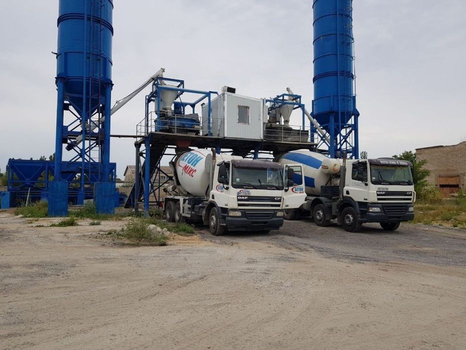 Стаціонарний бетонний завод / вузол АБЗУ-110 (110м3/год) від виробника