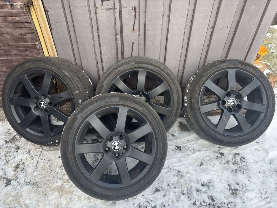 Диски на BMW e46 r17 і нова резина