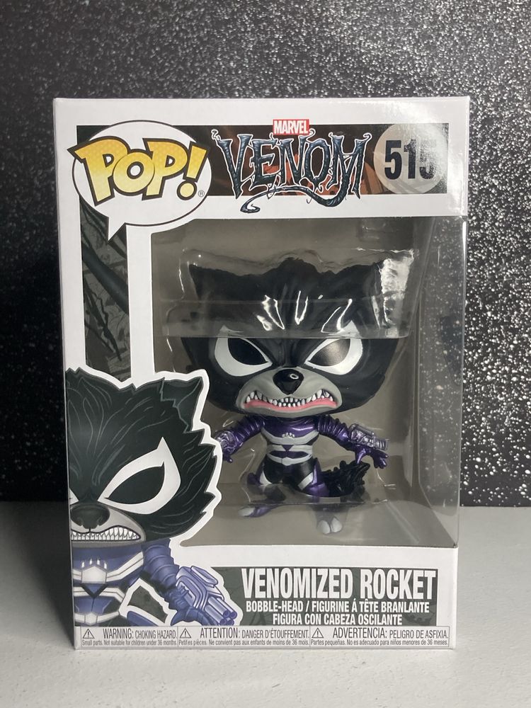 Venomized rocket funko pop discount