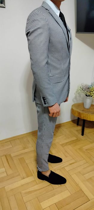 Garnitur Męski Pepitka