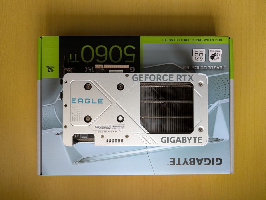 RTX 5060 Ti Gigabyte EAGLE OC ICE 16Gb