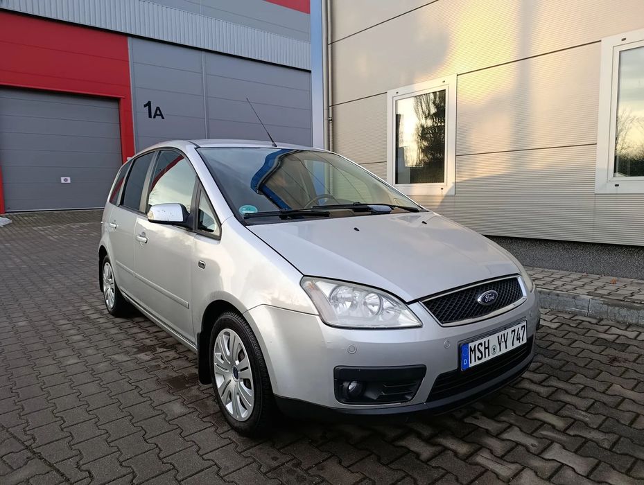 Ford Focus C-Max C Max wersja GHIA Grzana szyba Fotele welur Top Stan