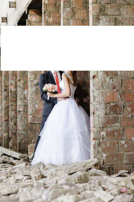 Przepiękna suknia ślubna