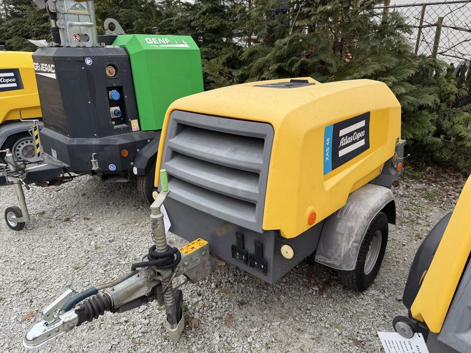 Kompresor sprężarka ATLAS COPCO XAS 48 rok 2018 rejestracja