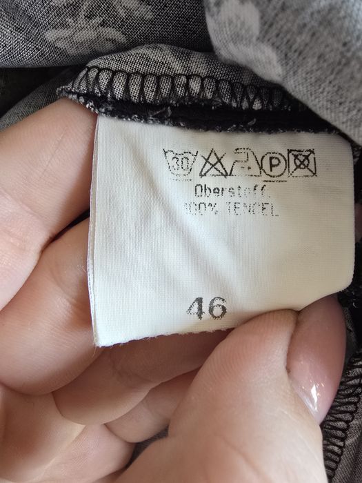 Sukienka bawarska w kwiaty 46 lyocell alpejska