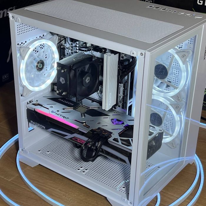 RX 6700 XT 12GB (RTX 4060), Ryzen 5 5500, 16 ГБ DDR4, SSD Игровой ПК