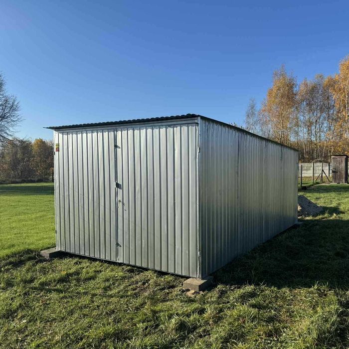 Garaż blaszany 3x5 II gatunek NAMYSŁÓW