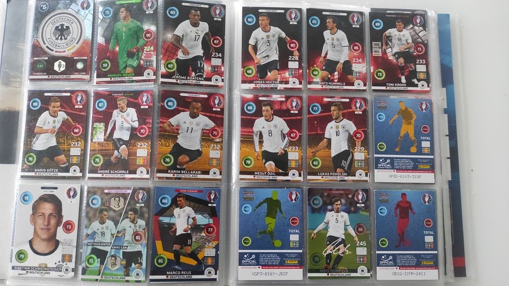 Panini Euro 2016 album karty 365 kart