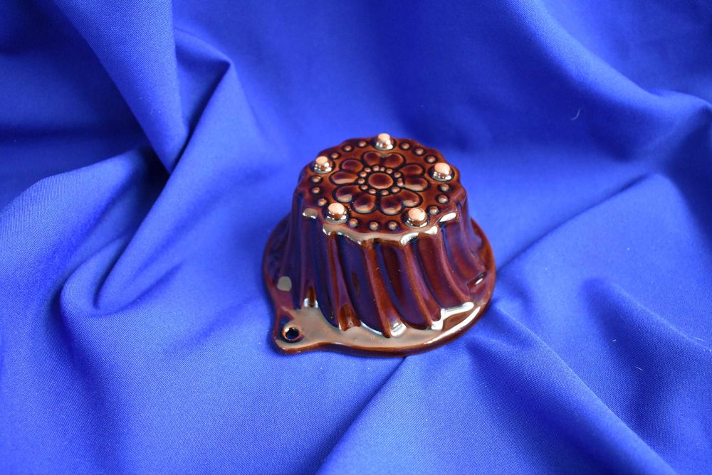 Kamionkowa foremka mała babka do zapiekania lub powieszenia