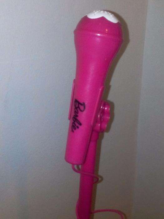 Microfone da Barbie