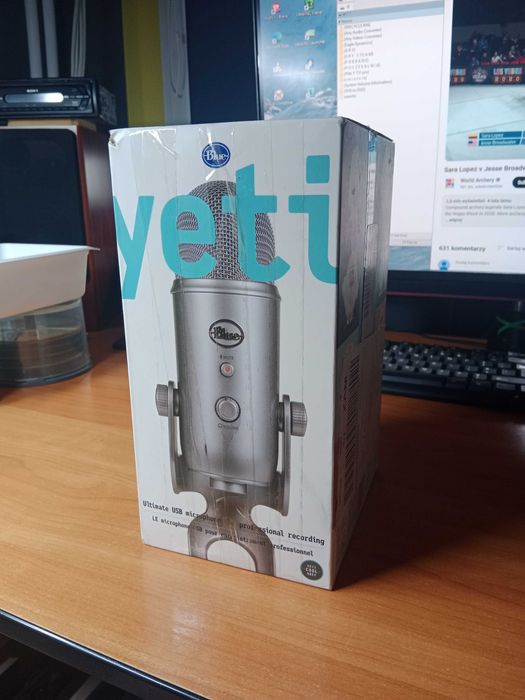 Blue yeti Mikrofon