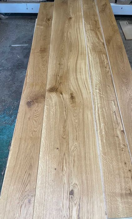 Deska warstwowa dębowa szerokość 170 dąb Country [na sklejce!]