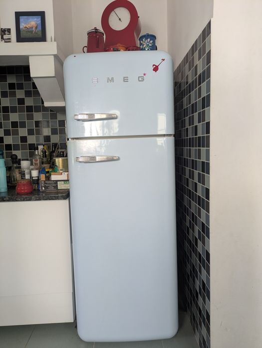 Frigorífico Smeg Azul pastel