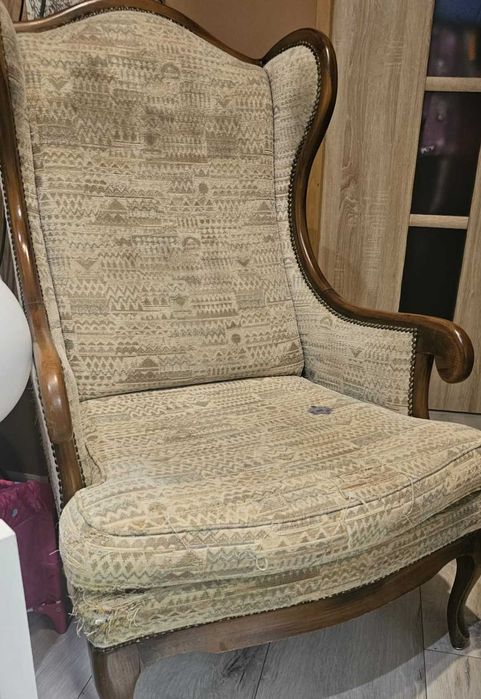 Komplet sofa i 2 fotele antyki