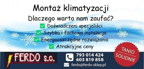 KLIMATYZACJA montaż serwis