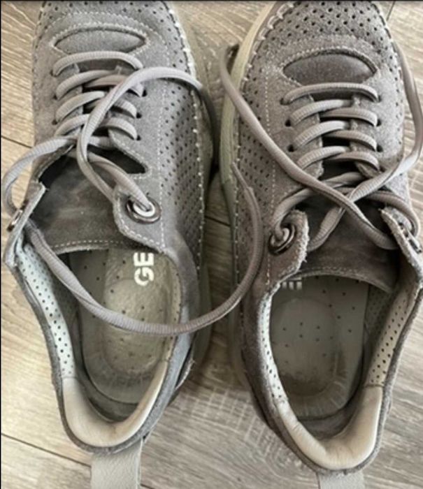 лофери La Pinta замша товста підошва 37 розмір