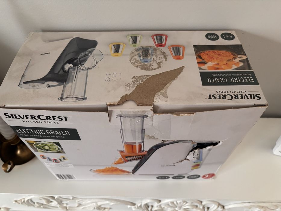 Nowa elektryczna tarka do warzyw