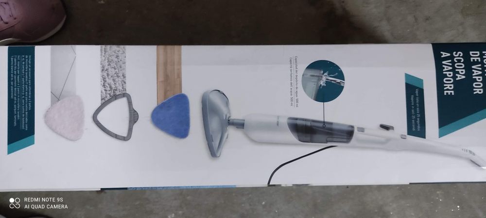 Mopa a vapor do Lidl (usada apenas um vez)