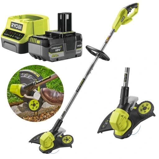 ryobi podkaszarka kosa akumulatorowa 33cm 18v krawędziarka ry18lt33a +5ah