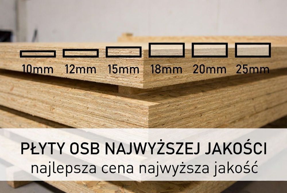 Najniższa cena! Płyta OSB EGGER 10/12/15/18/22/25 mm