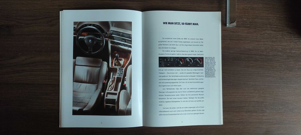 Prospekt BMW 7 E32