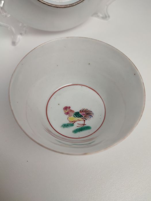 Par de chávenas em Porcelana Chinesa