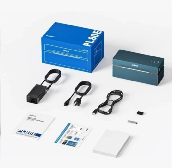 Nowa Drukarka Etykiet Kurierskich Polono PL80E | Bluetooth | 4x6