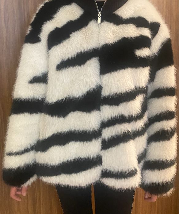 Шикарная шубка из искуственного меха, премиум качество , Л