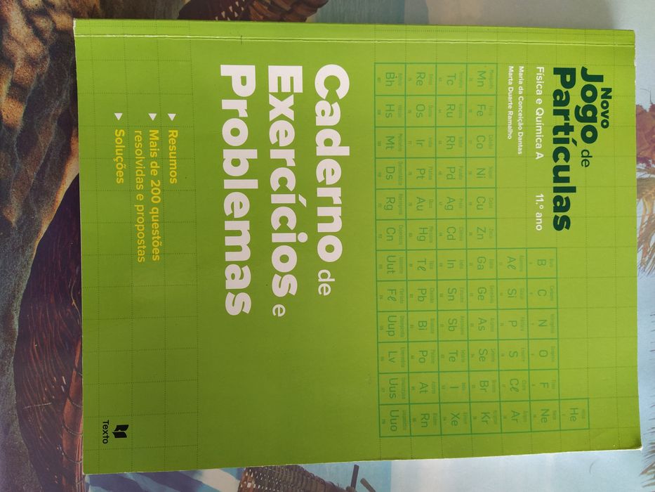 Novo Jogo de Partículas, Manual de Química 11°ano