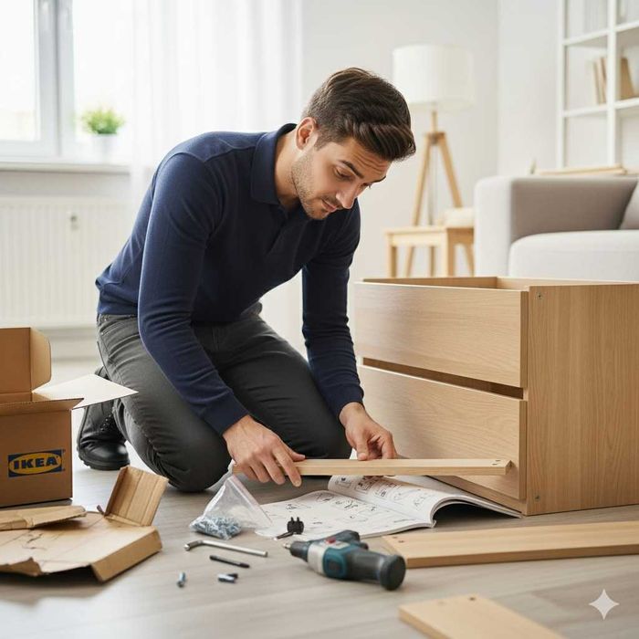 Montagem móveis Ikea / Jysk / JOM / Moviflor / Beliani