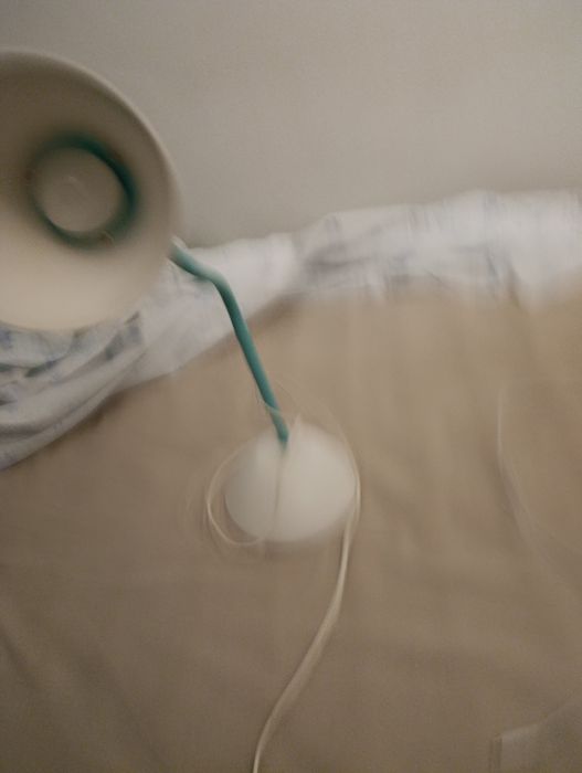 Luminária funcionando perfeitamente