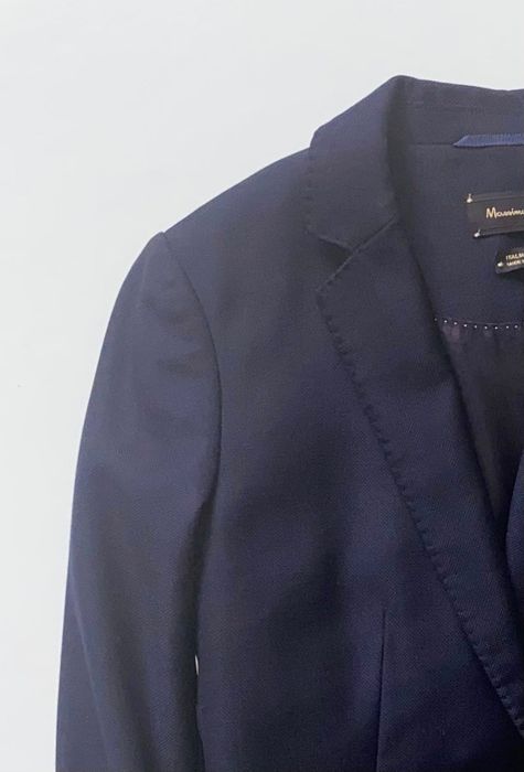 Casaco Blazer Azul Marinho Massimo Dutti