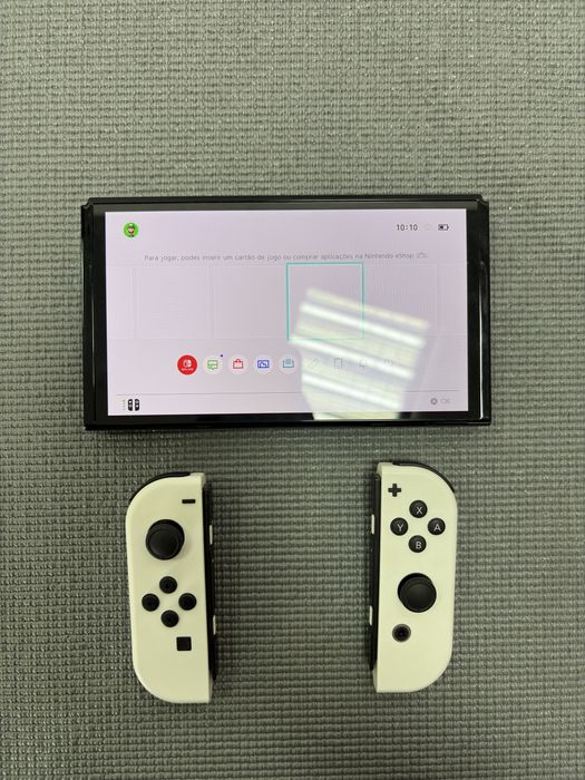 Nintendo Switch OLED 64GB com acessorios | Loja | Garantia