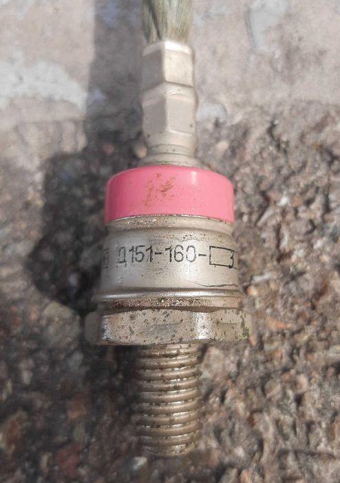 Силові діоди та тиристори.