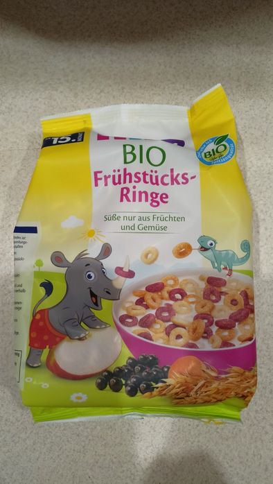 Сухой завтрак Hipp кольца