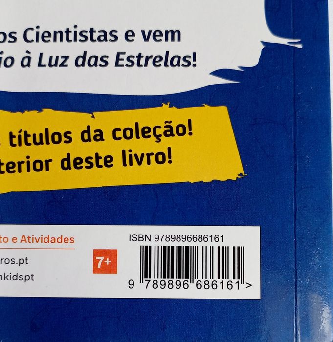 Livro Coleção clube de Cientistas  Mistério à Luz das estrelas